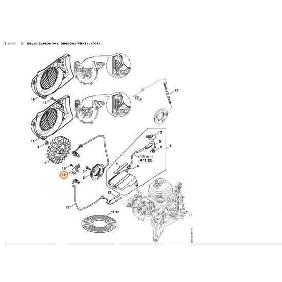 STIHL   Pokrywka 4250 021 1100